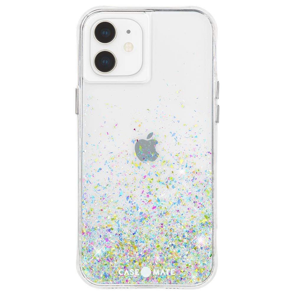 CASE-MATE Twinkle Ombre coque iPhone 12 / 12 Pro confettis