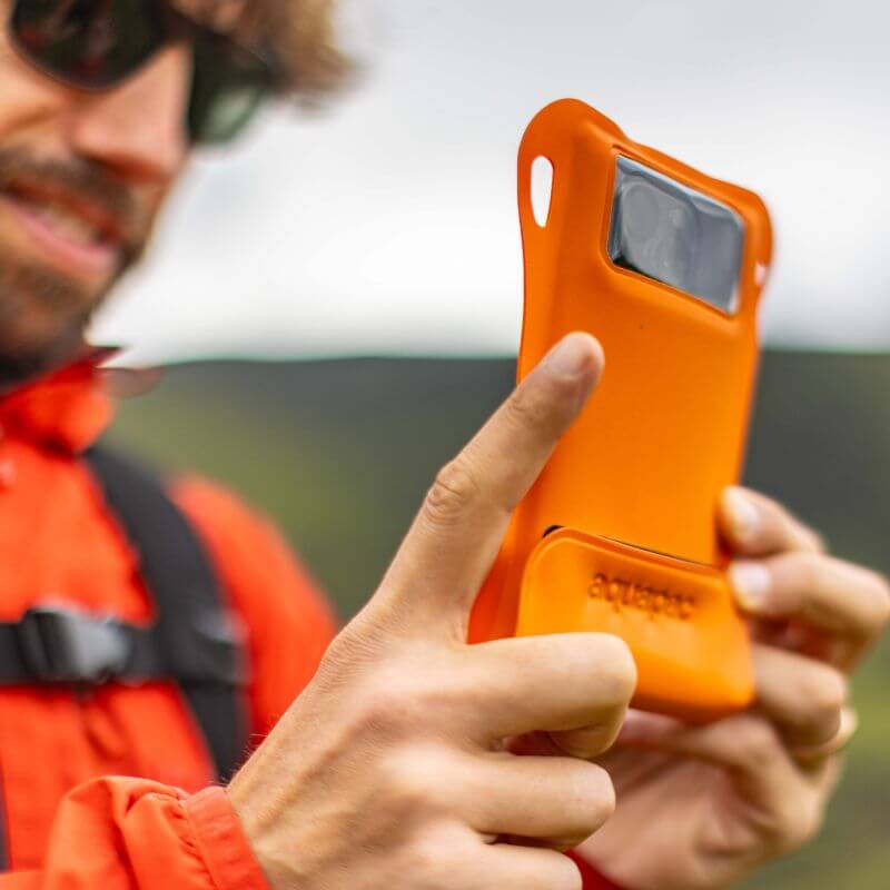 Aquapac Phones TrailProof Waterproof Phone Case étui téléphone noir IPX6