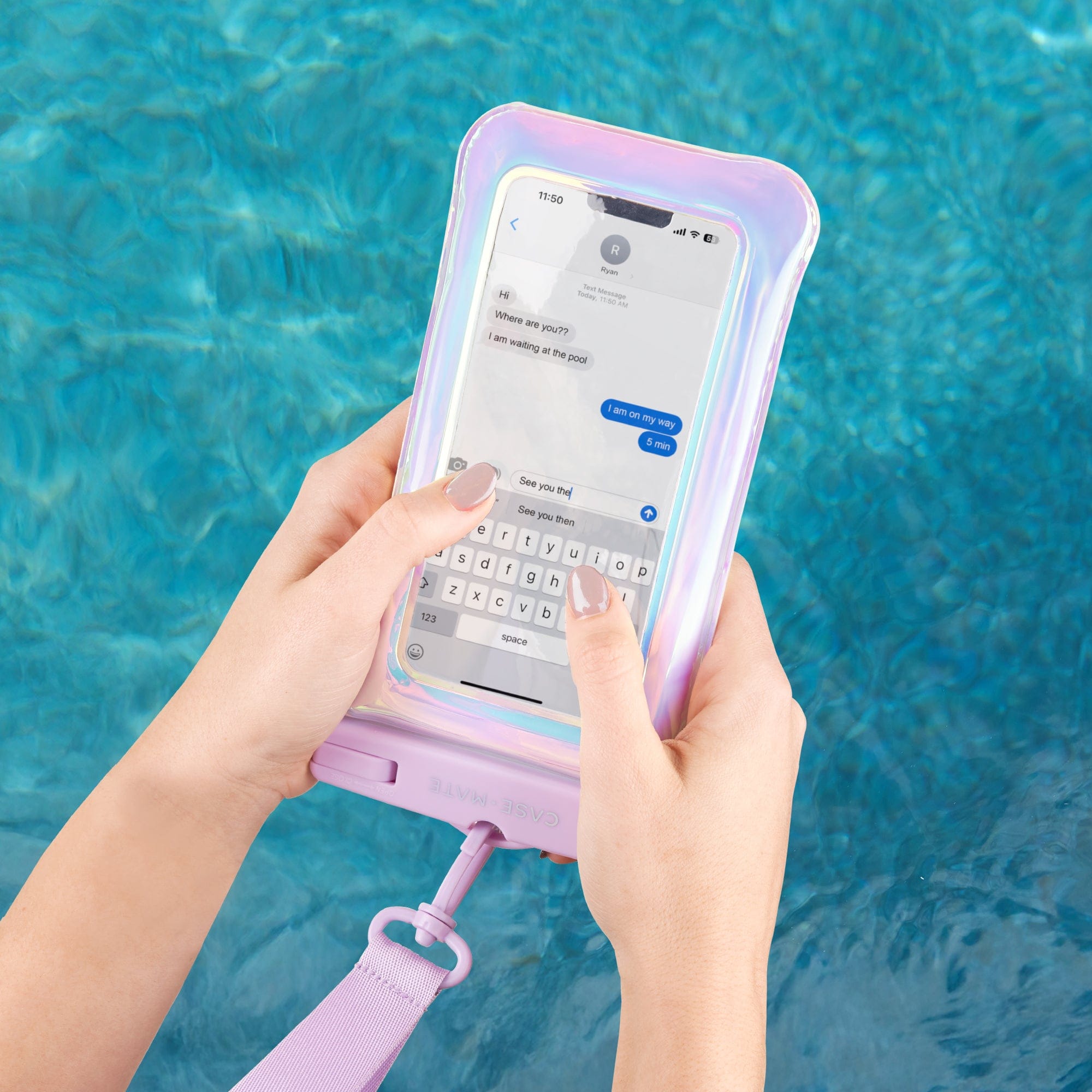 CASE-MATE Pouches Waterproof Floating Pouch pochette étanche flottante multicolore