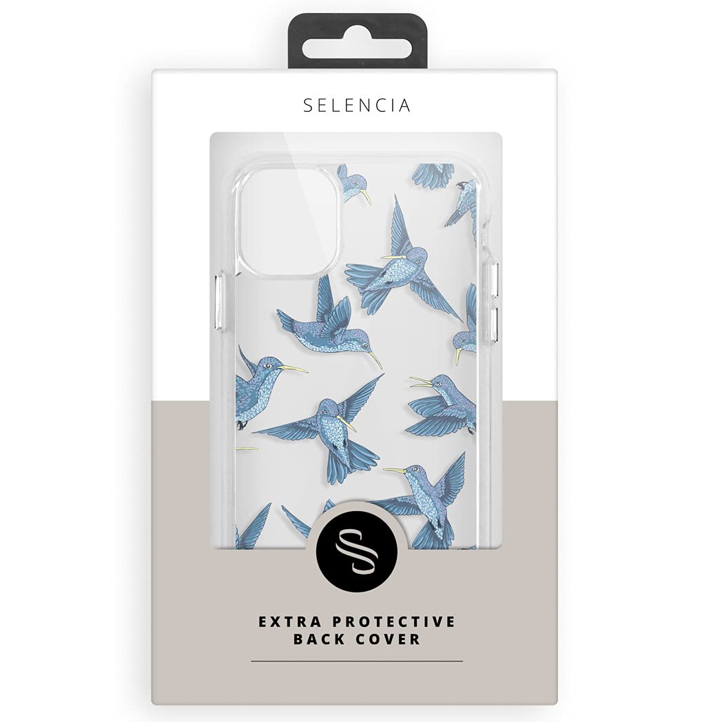 SELENCIA Zarya coque iPhone 11 motif oiseaux antichoc