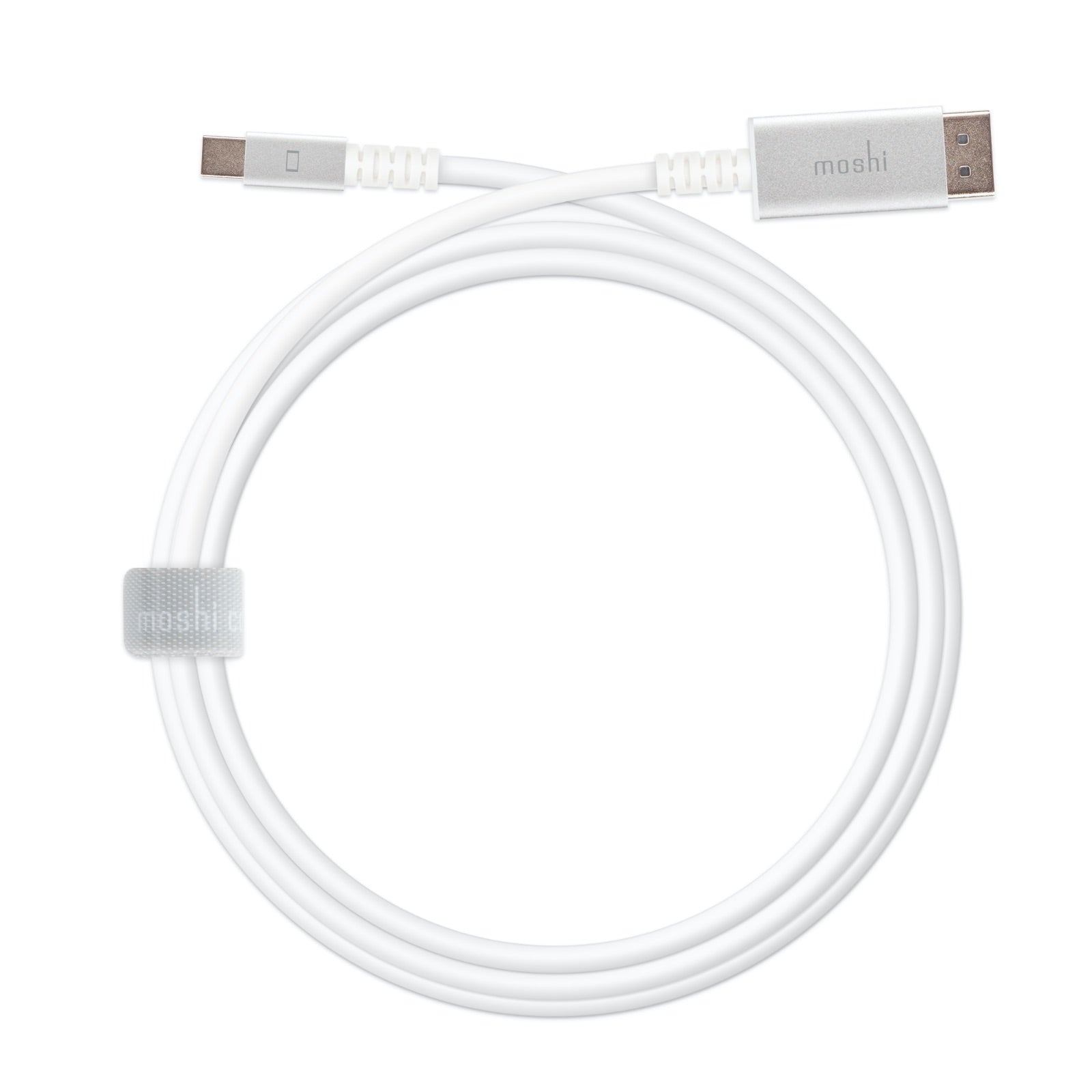 Moshi Cables and Adapters Mini DisplayPort to DisplayPort Cable câble 4K 60 Hz blanc 1,5 m