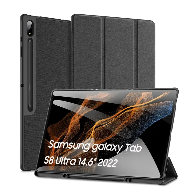 Dux Ducis Domo Series coque Galaxy Tab Ultra 14,6 pouces noire