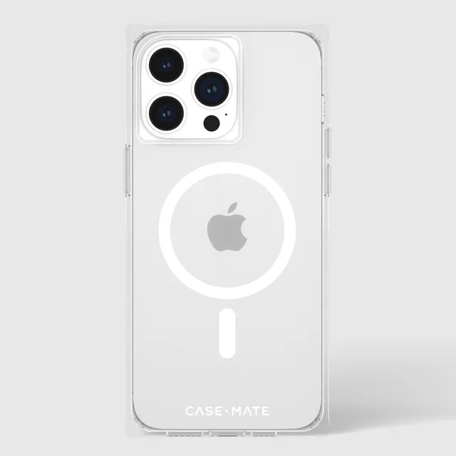CASE-MATE Phone Cases Clear BLOX MagSafe coque iPhone 15 Pro Max transparente