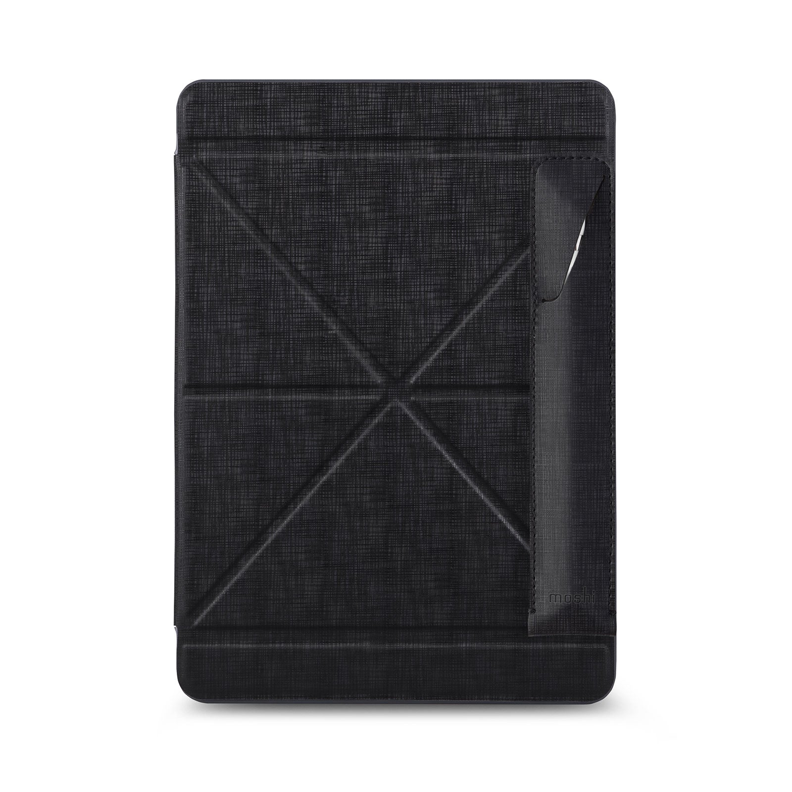 Moshi Accessories Apple Pencil Vegan Leather Case étui noir en cuir végan