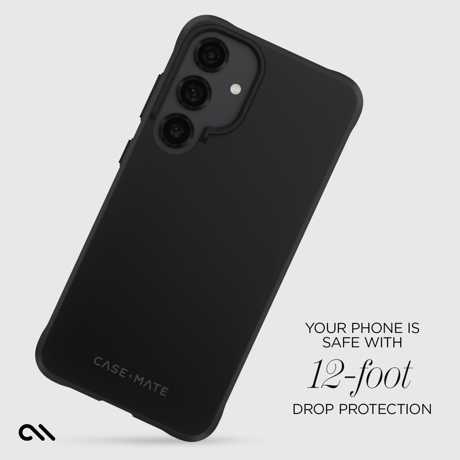 CASE-MATE Tough Black coque Galaxy S25+ noire antichoc
