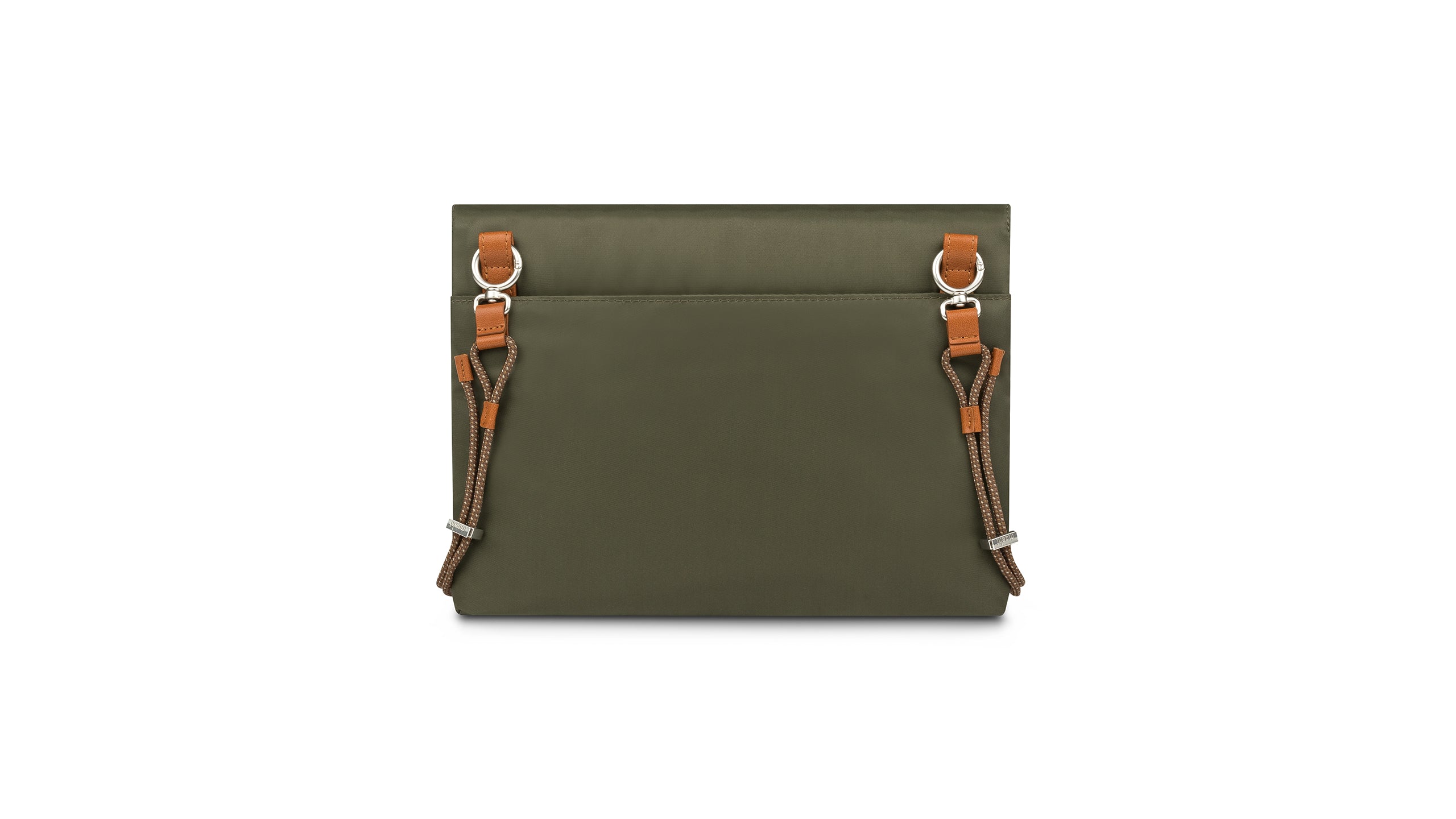 MOSHI Bags Aro Slim Crossbody Bag sacoche vert forêt, jusqu’à 11 pouces