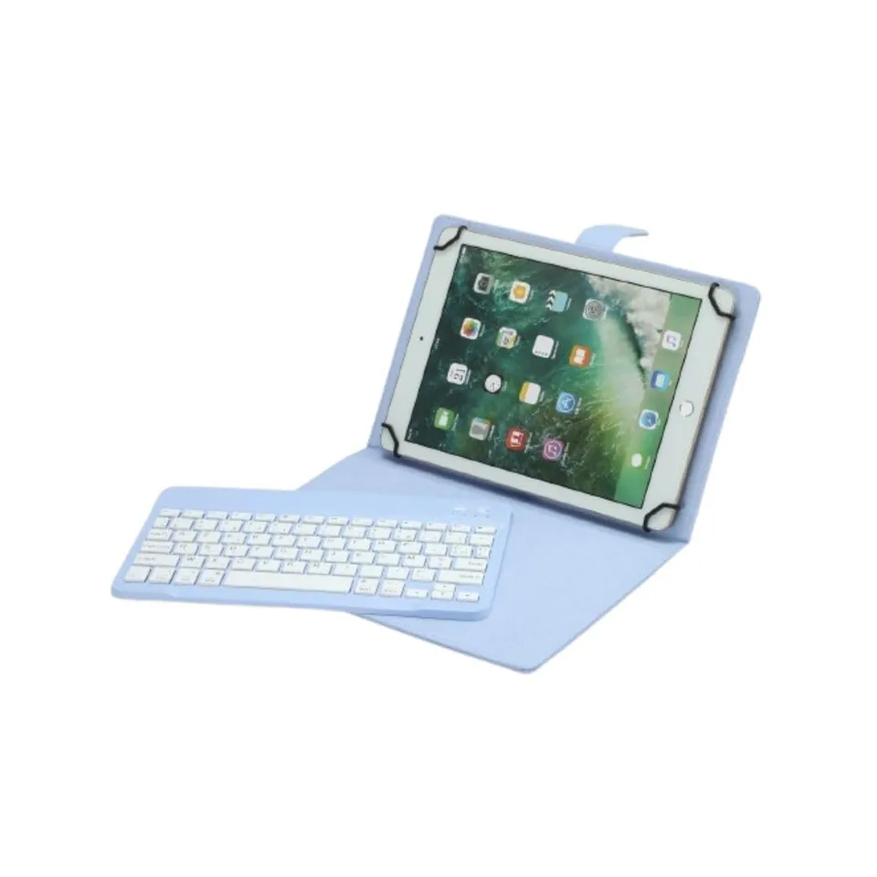 WE WE POP étui universel 9-11 pouces avec clavier Bluetooth bleu Azerty