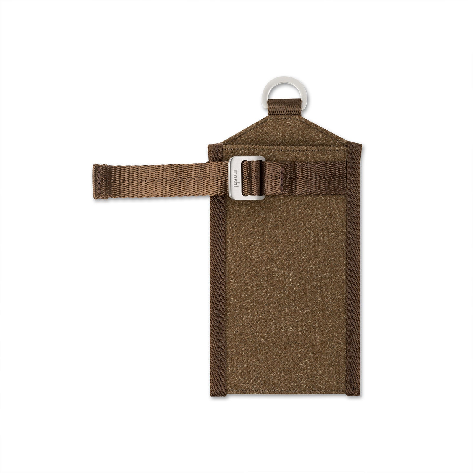 MOSHI Accessories Water Bottle Holder for Carta Messenger Bag porte-bouteille marron vintage compact