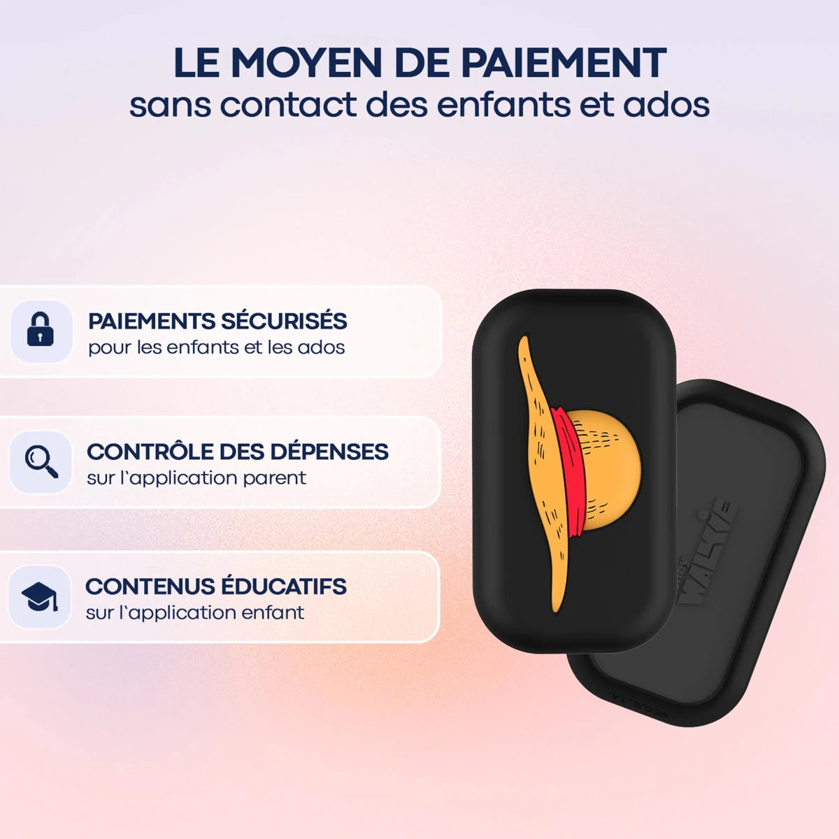 MoneyWalkie Tous les Walkies Walkie Chapeau de paille paiement sans contact