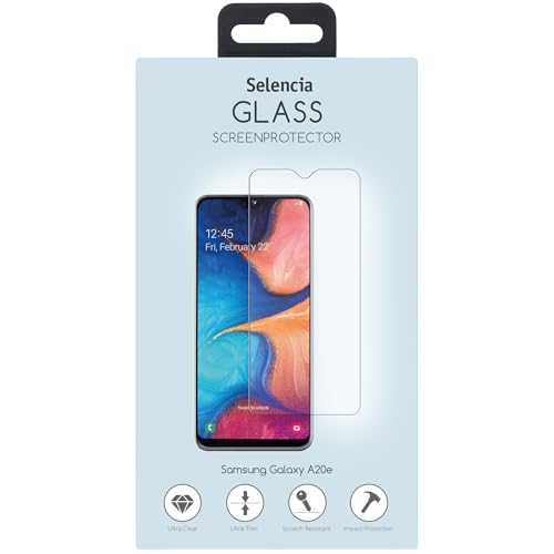 SELENCIA Protection d’écran Galaxy A20e verre trempé 9H