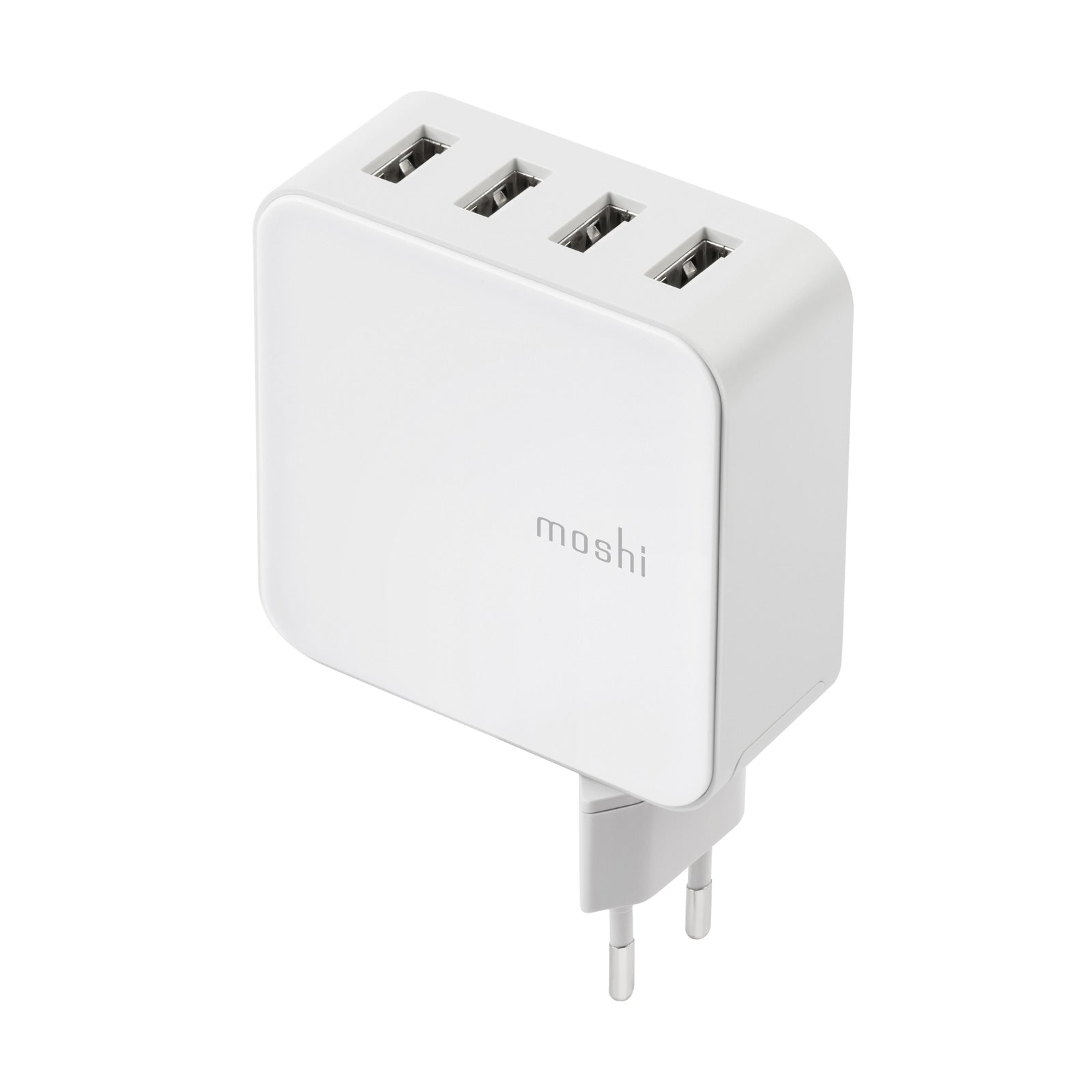 MOSHI Chargers ProGeo 4-Port USB-A Travel Charger chargeur USB 35 W EU 4 ports compact
