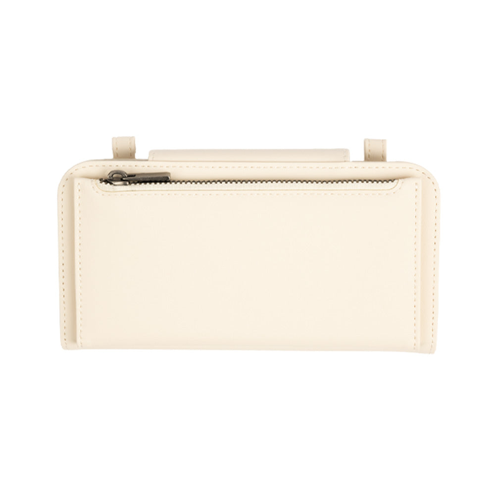 Moshi Wallets Crossbody Phone Wallet portefeuille Eggnog White bandoulière