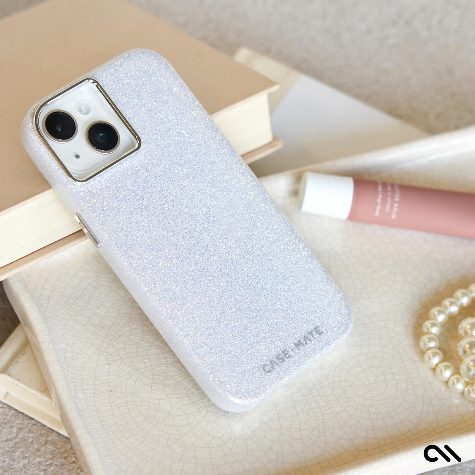 CASE-MATE Iridescent Shimmer MagSafe coque iPhone 15/14/13 irisée