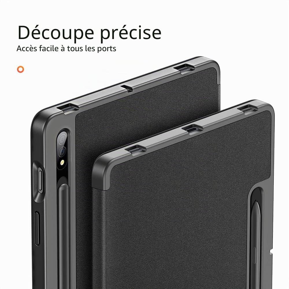 Dux Ducis Domo Series coque Samsung Tab S8 S7 11 pouces noire