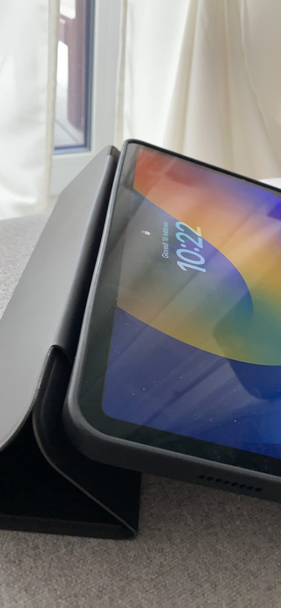 Dux Ducis Magi Series coque iPad Pro 12,9 pouces noire détachable