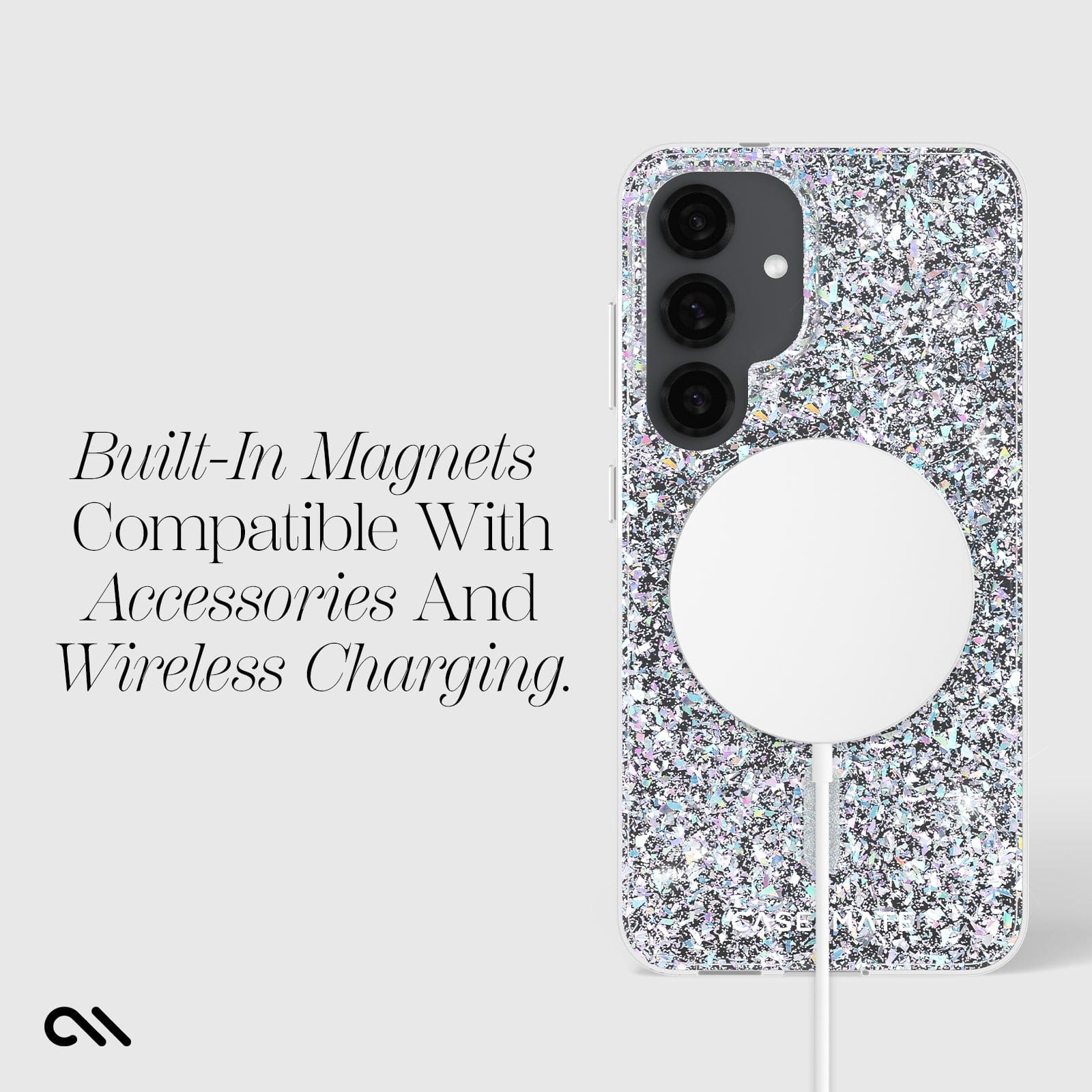 CASE-MATE Phone Cases Twinkle Disco coque Galaxy S25 irisée
