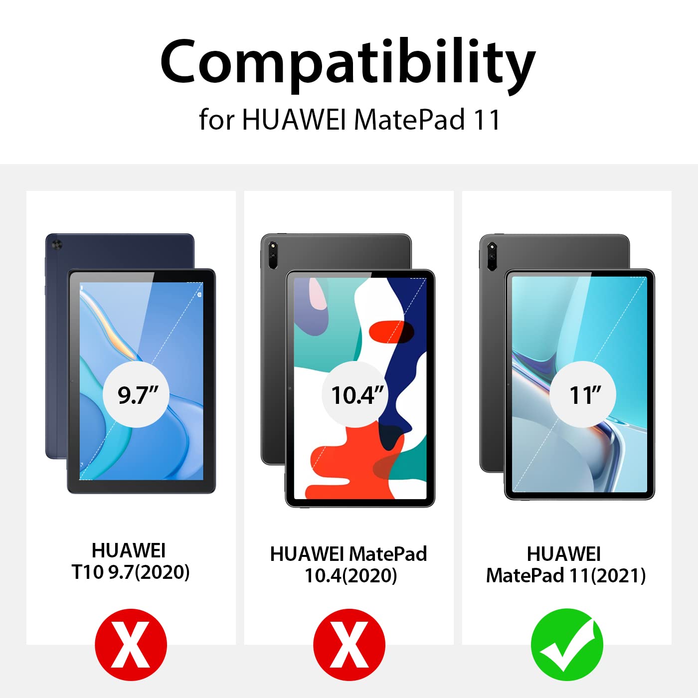 Dux Ducis Domo Series coque Huawei MatePad 11 DBY-W09 noire avec support