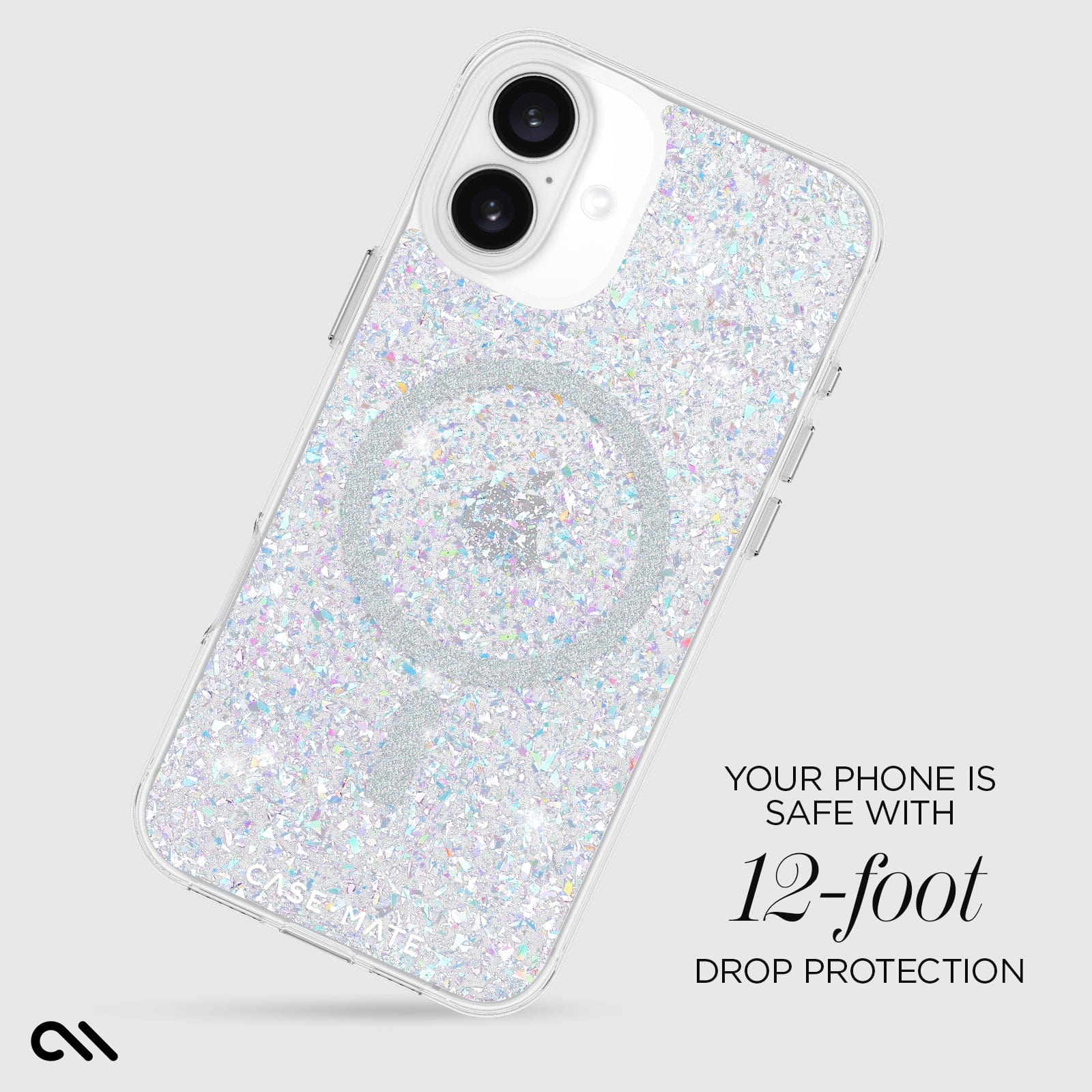 CASE-MATE Phone Cases Twinkle Disco MagSafe coque iPhone 16 Plus Twinkle Disco antichoc
