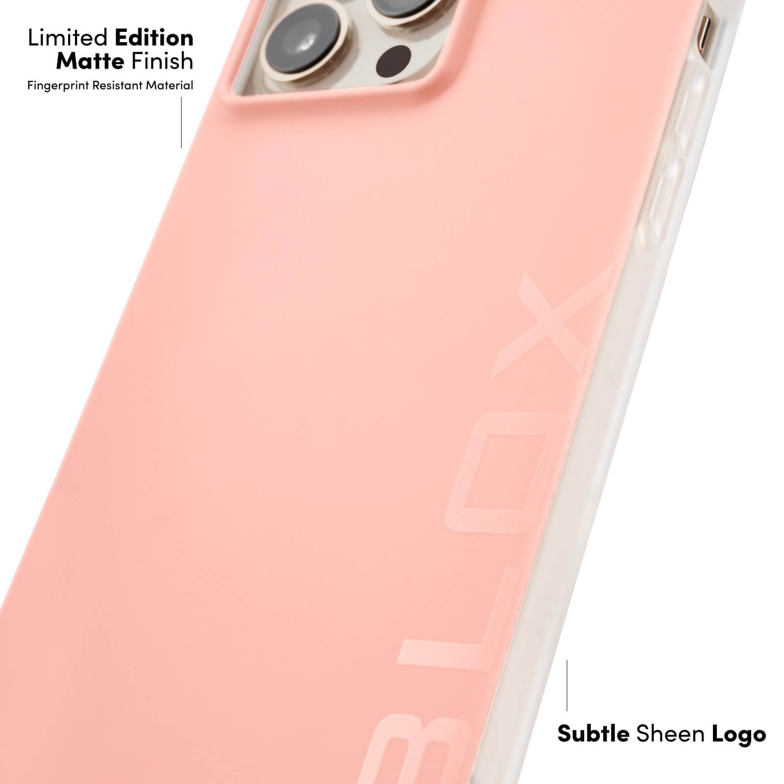 CASE-MATE Phone Cases BLOX Matte iPhone 13 coque rose MagSafe