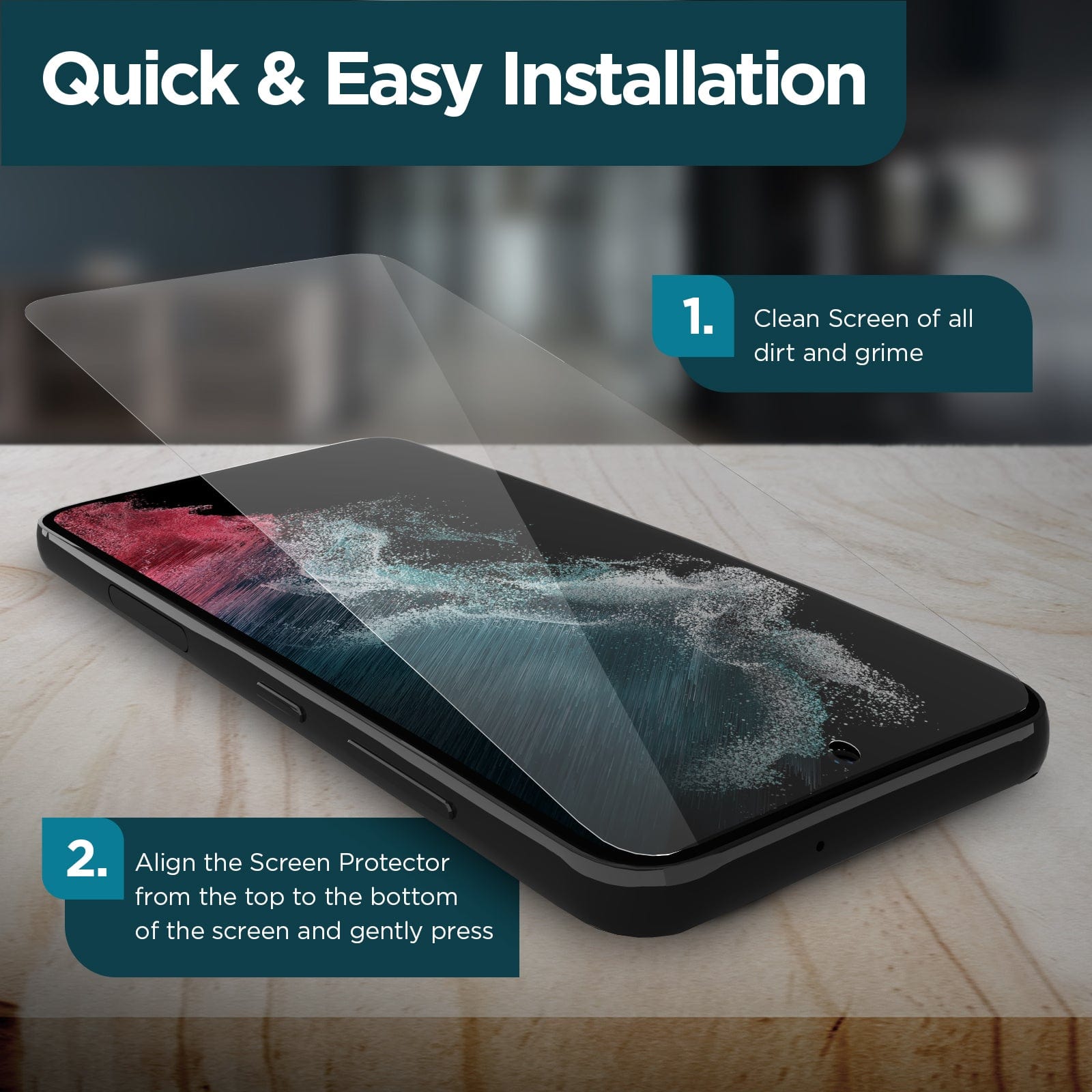 CASE-MATE Screen Protectors FlexiShield protection écran Galaxy S23 transparente