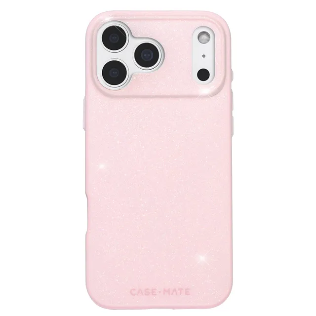 CASE-MATE Phone Cases Ballet Pink Twinkle MagSafe - iPhone 17 Pro coque rose