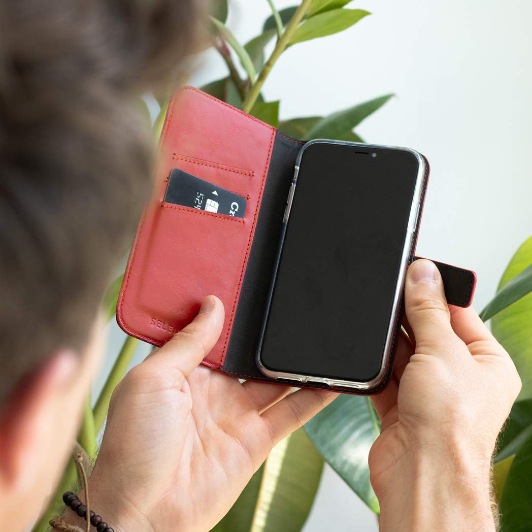 SELENCIA Étui à rabat Era pour Samsung Galaxy S20 FE cuir