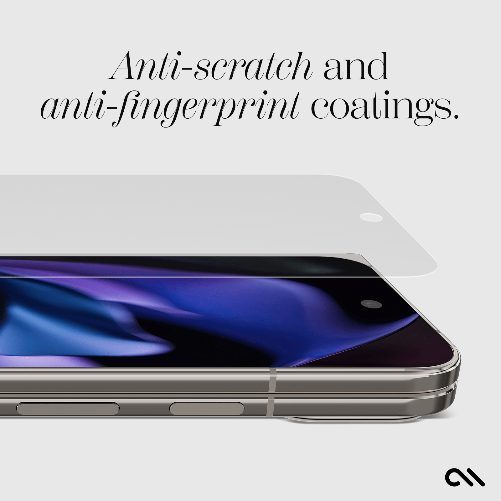 CASE-MATE Screen Protectors Ultra Glass Screen Protector verre Pixel 9 Pro Fold, transparent