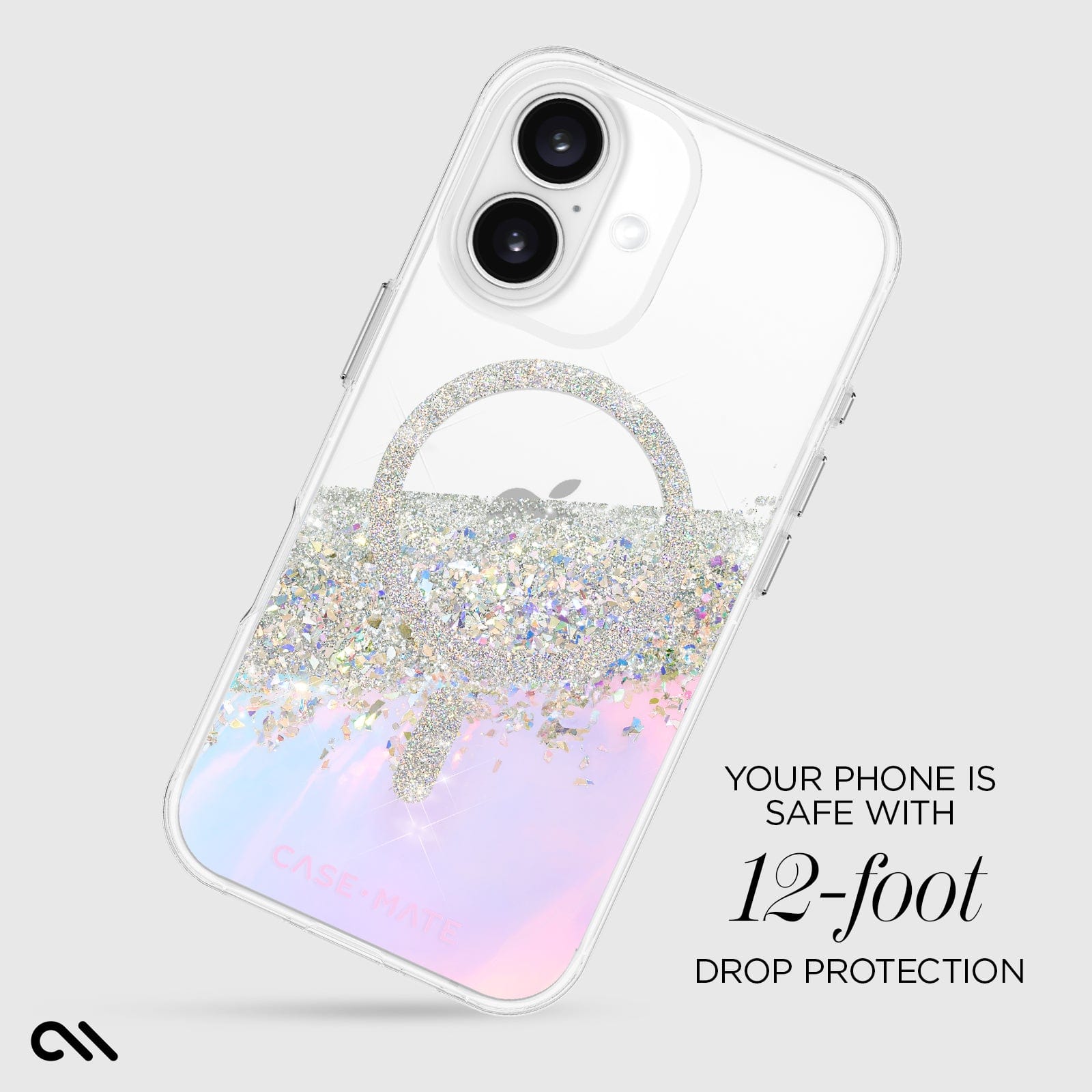 CASE-MATE Phone Cases Karat Soap Bubble MagSafe coque irisée iPhone 16