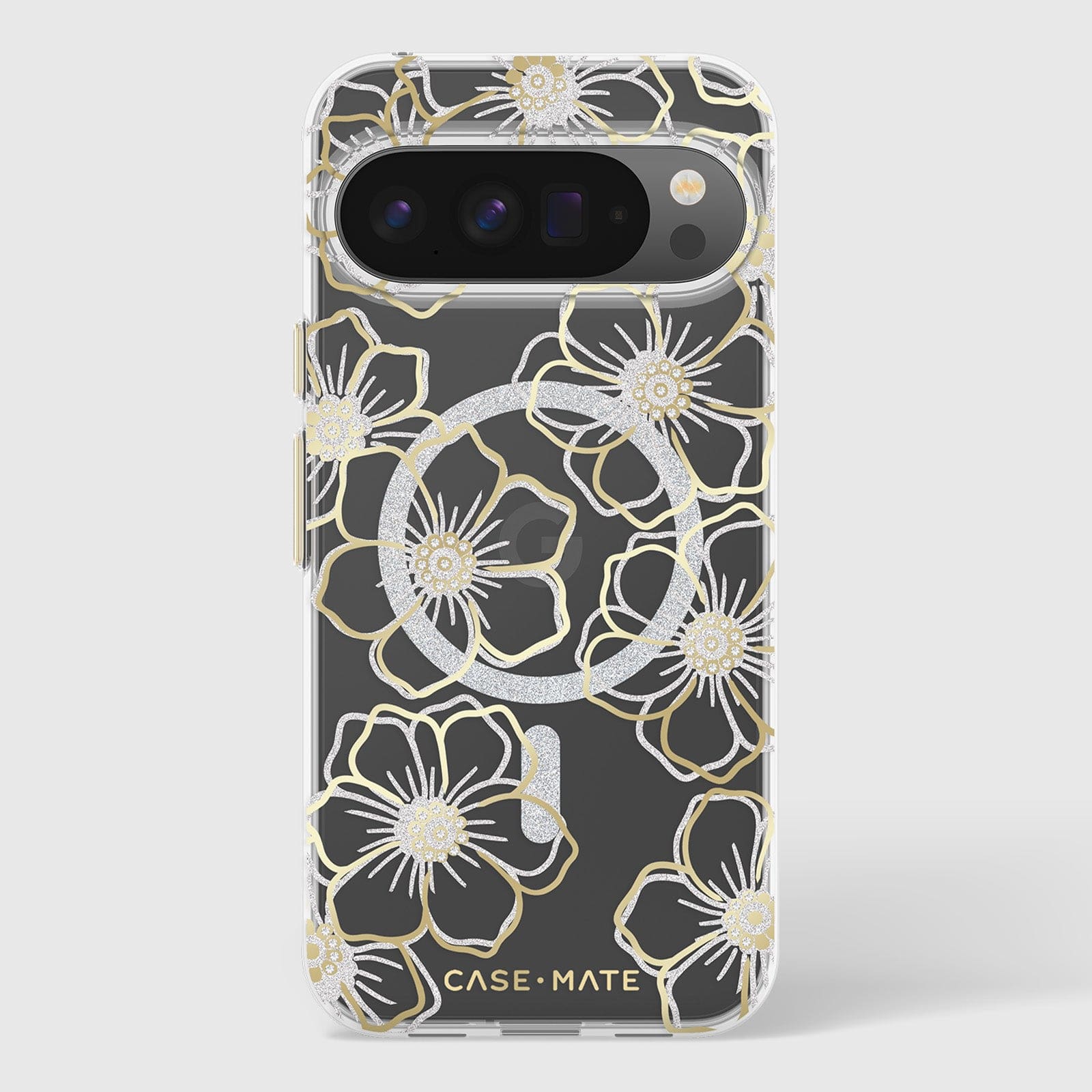 CASE-MATE Phone Cases Floral Gems with Magnet coque Pixel 10 Pro XL florale
