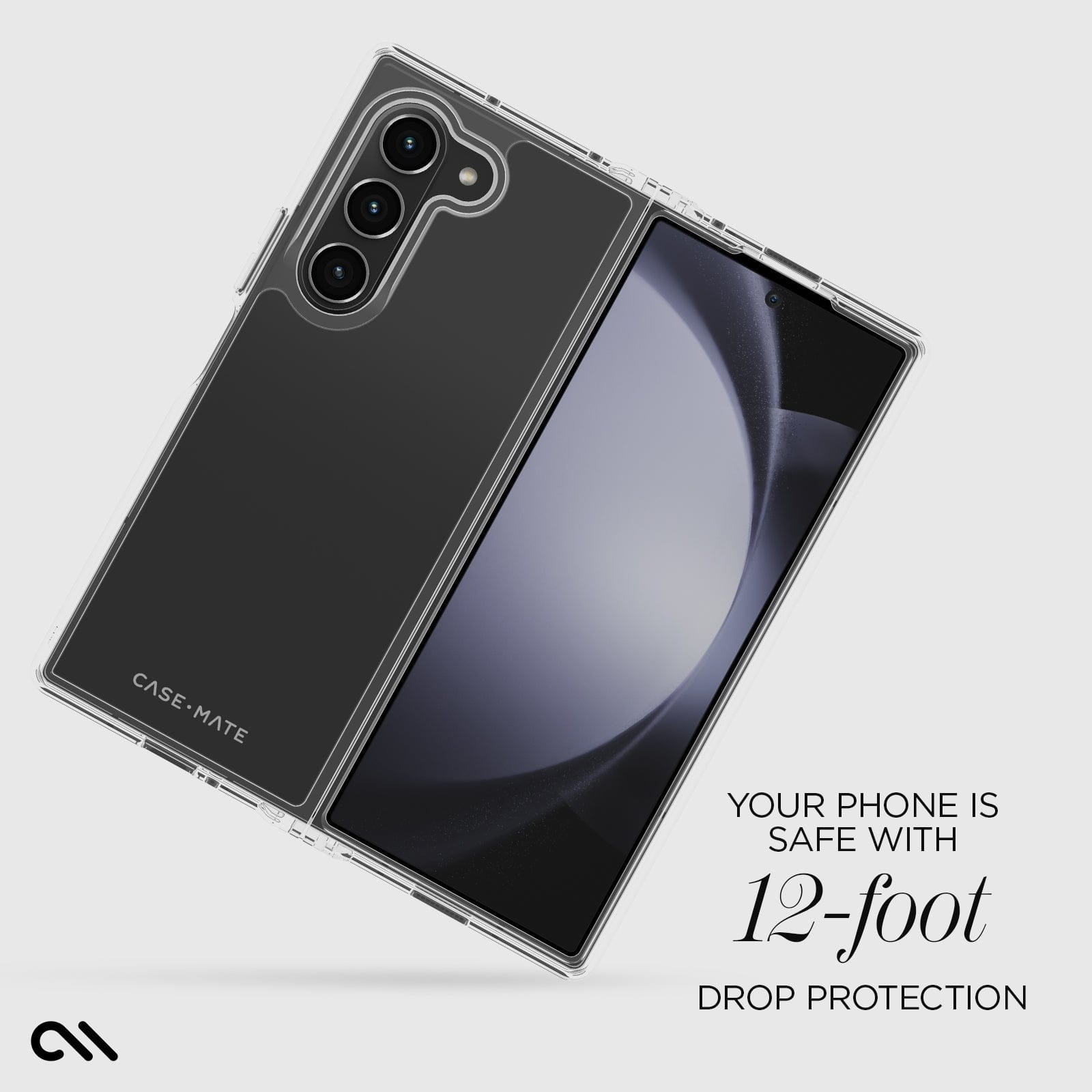 CASE-MATE Phone Cases Tough Clear coque Galaxy Z Fold6 transparente