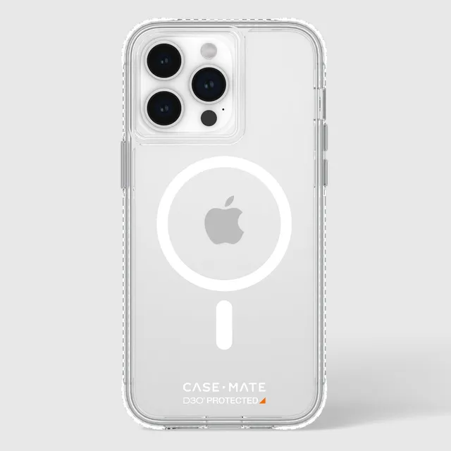 CASE-MATE Tough D3O Clear MagSafe coque iPhone 15 Pro Max transparente antichoc
