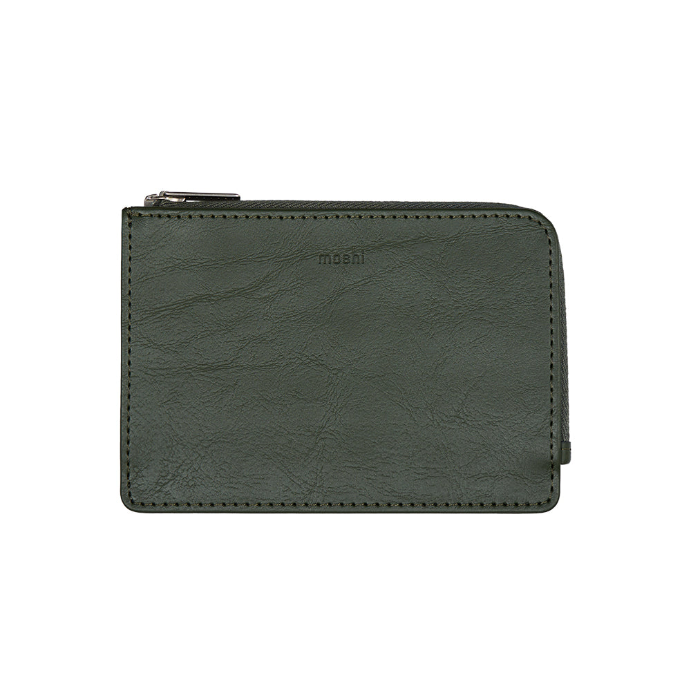 Moshi Wallets Folia Coin Pouch porte-monnaie Midnight Black compact