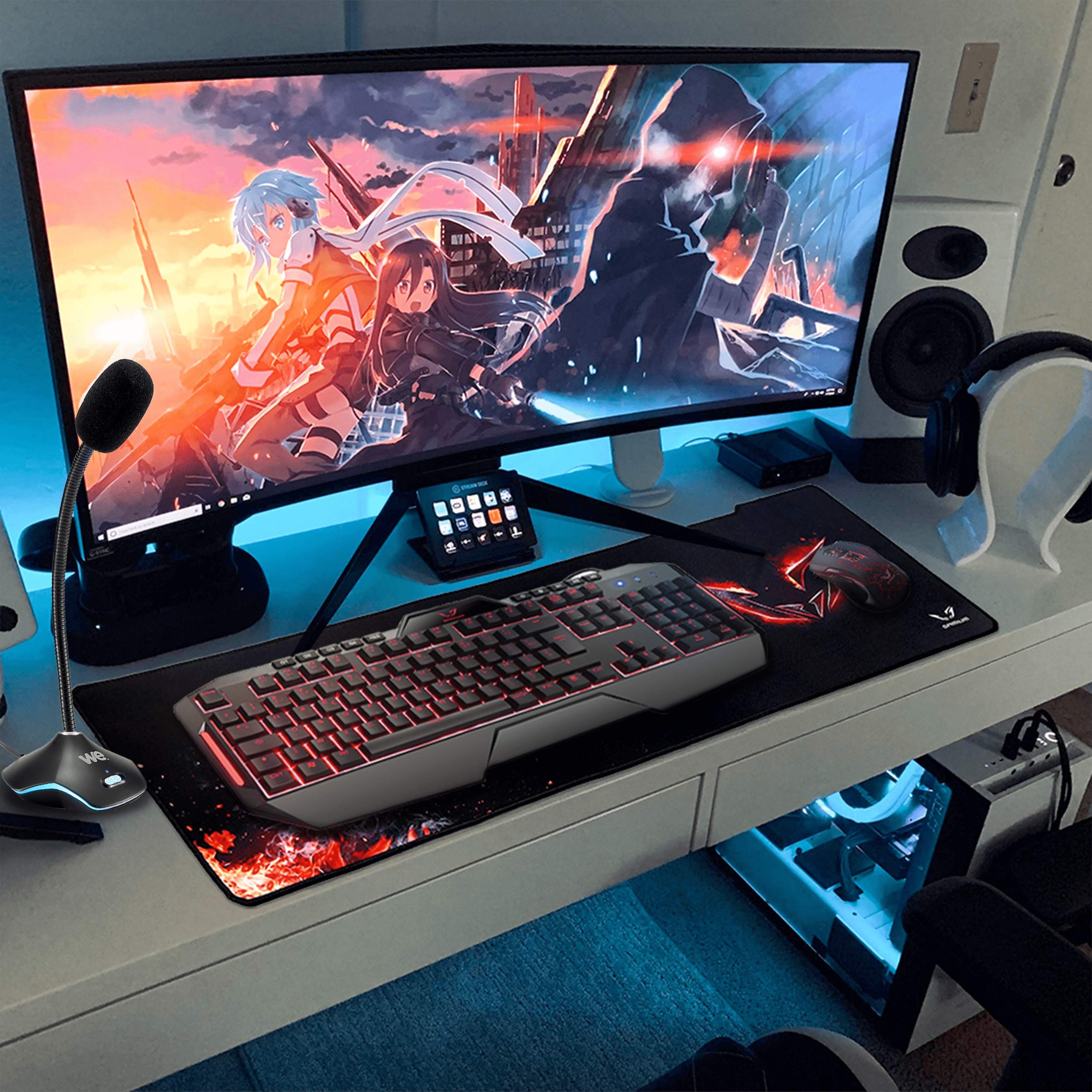 WE GAMIUM WEGMICGAM microphone gaming USB RGB 15 modes
