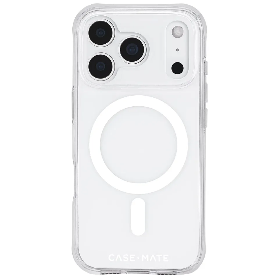 CASE-MATE Tough Clear MagSafe coque iPhone 17 Pro transparente antichoc
