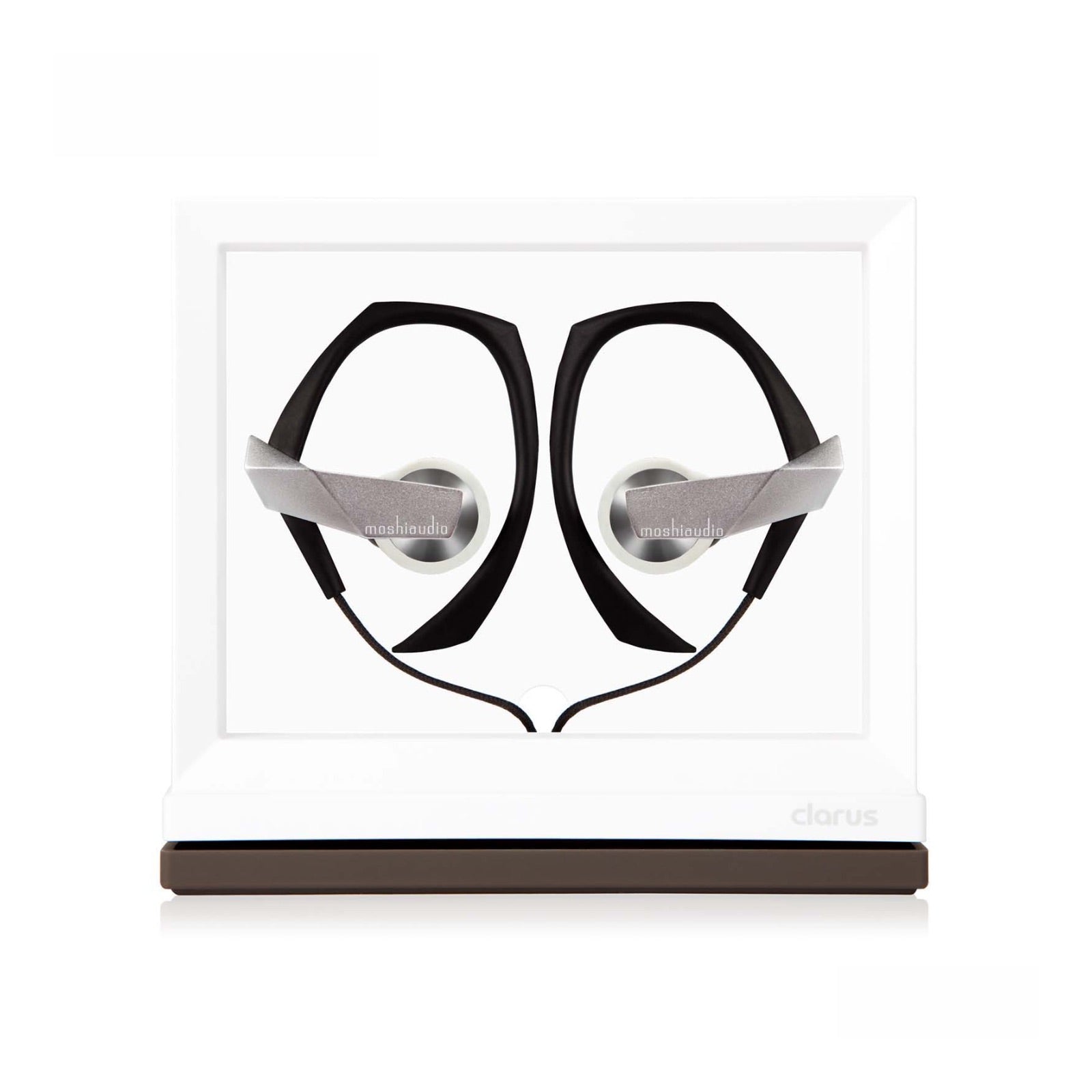 Moshi Audio Clarus écouteurs à micro argent transducteurs doubles