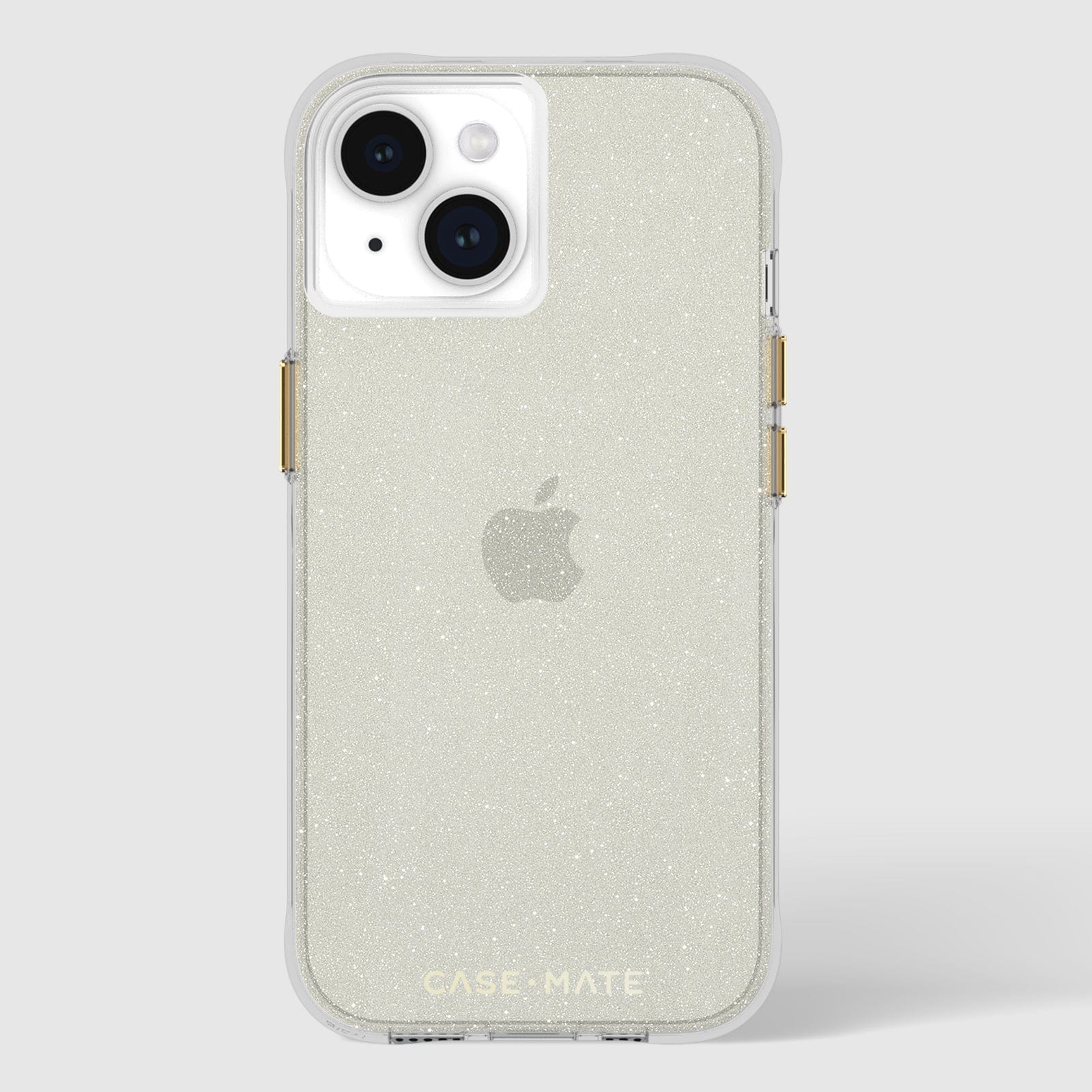 CASE-MATE Phone Cases Sheer Crystal Gold coque iPhone 15/14/13 dorée