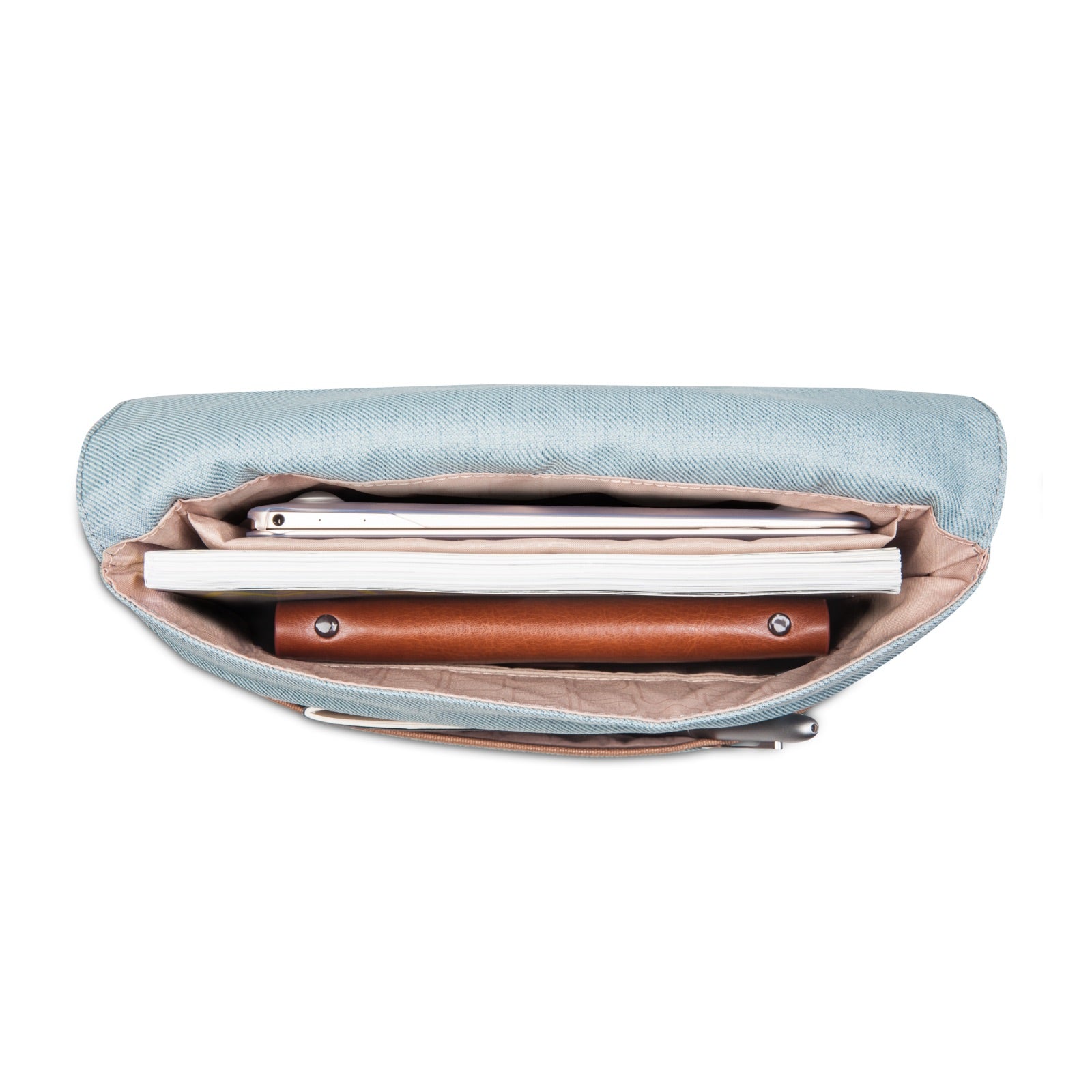 Moshi Bags Aerio Lite Laptop Messenger Bag sacoche Sky Blue
