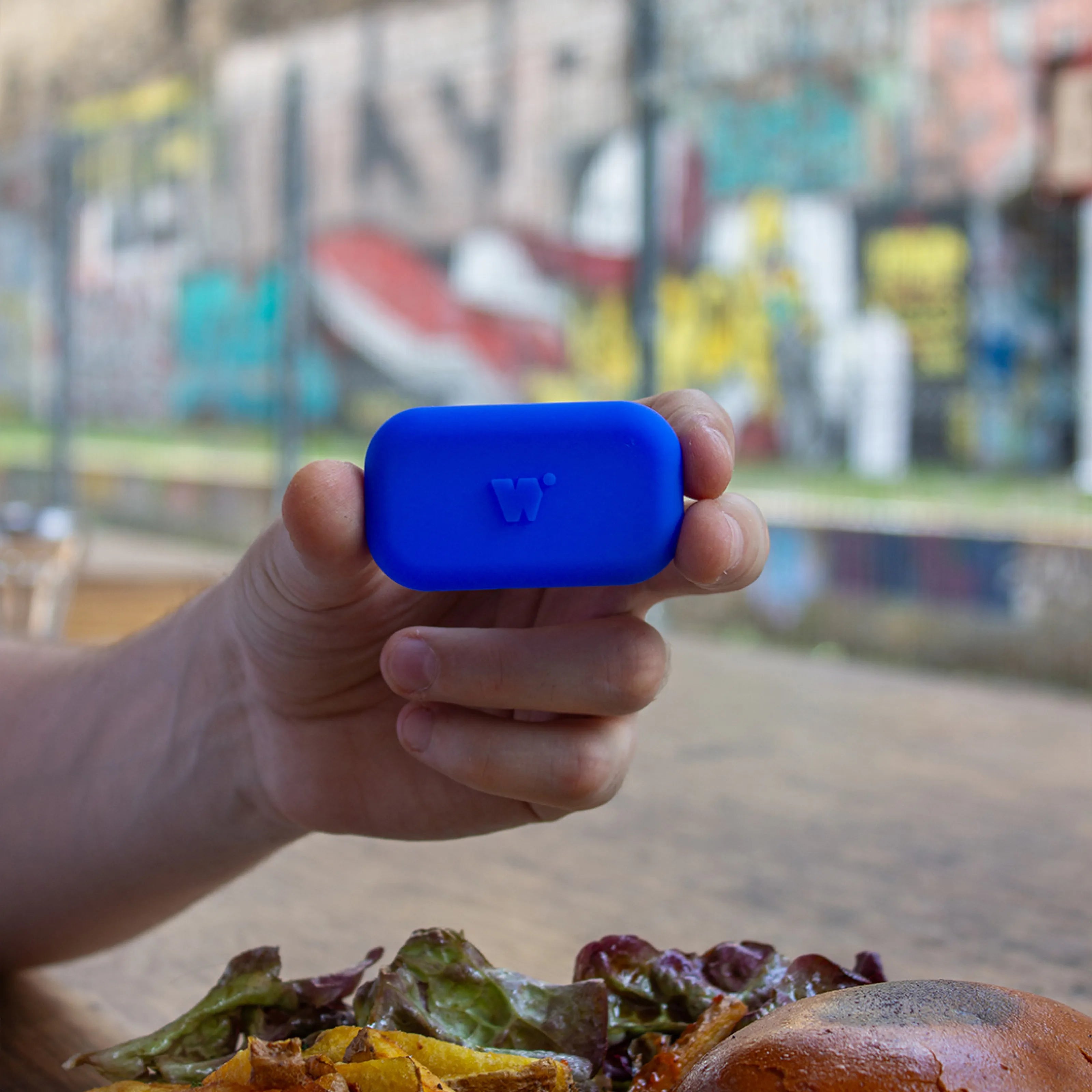 MoneyWalkie Tous les Walkies Walkie Bleu électrique paiement sans contact