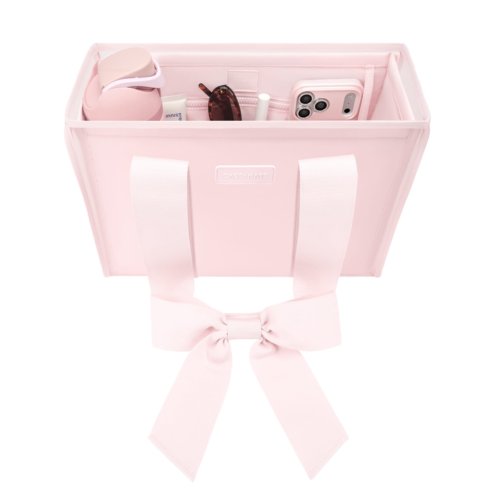 CASE-MATE Tote Accessories Tote Organizer organiseur de sac moyen Ballet Pink 7 compartiments