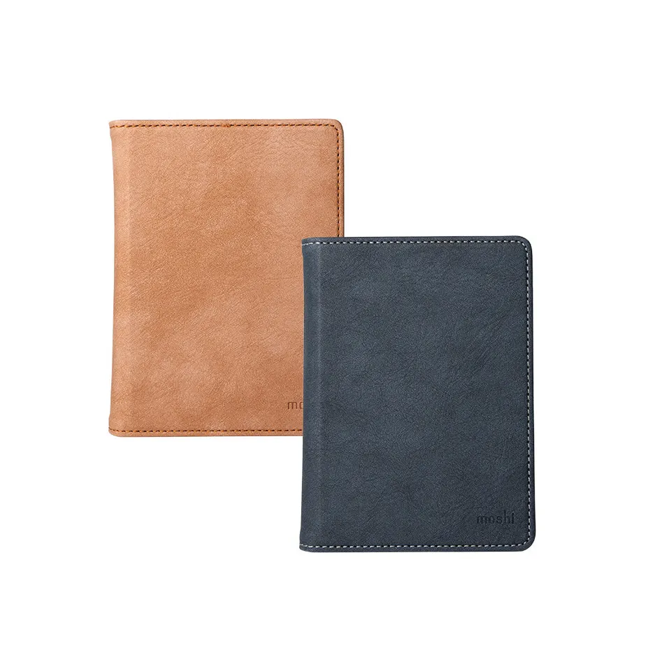 MOSHI Card Holders and Keychains Passport Finder Holder porte-passeport bleu nuit MagSafe