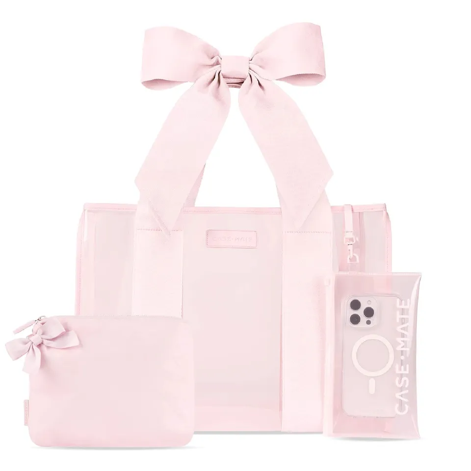 CASE-MATE Bundles The Crinkle Jelly Bundle sac et trousse Ballet Pink
