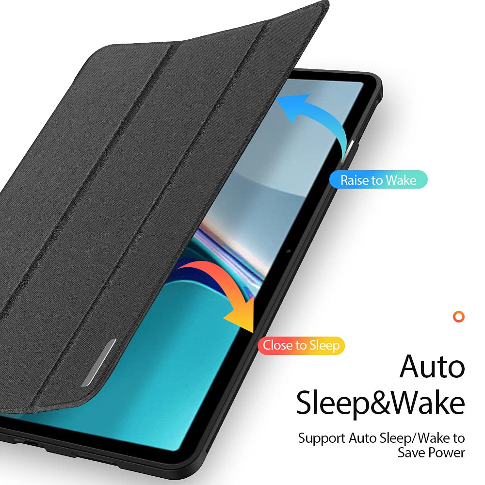 Dux Ducis Domo Series coque Huawei MatePad 11 DBY-W09 noire avec support