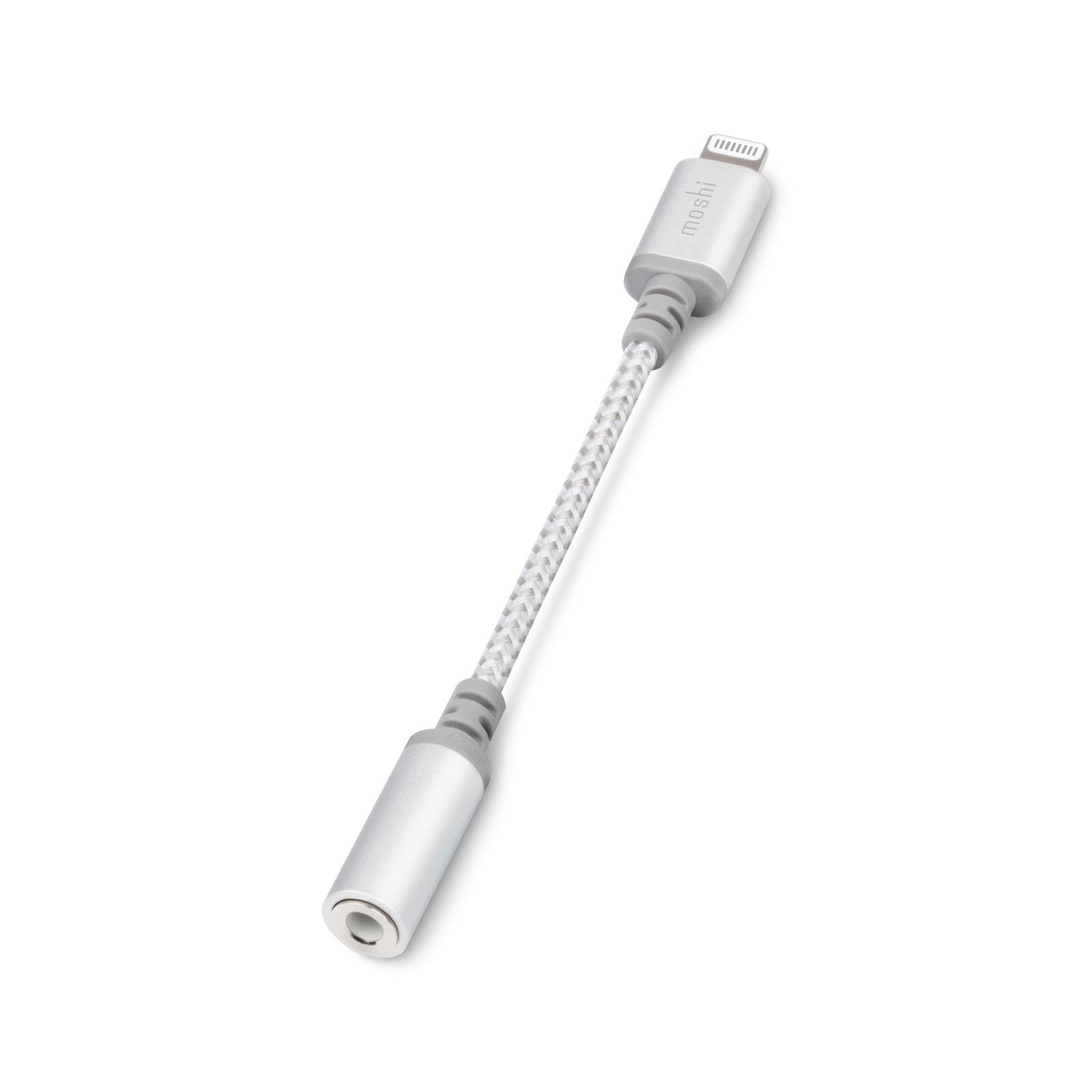 Moshi Cables and Adapters Integra™ Lightning to 3.5 mm Headphone Jack Adapter adaptateur audio Jet Silver