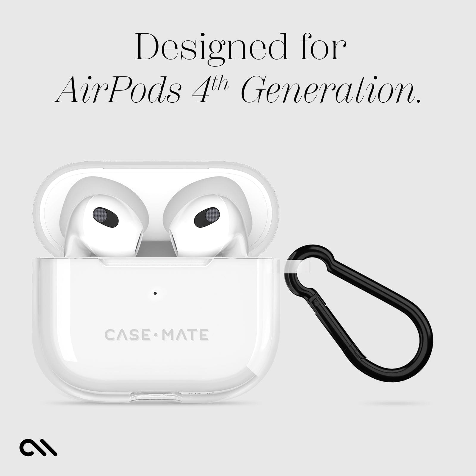 CASE-MATE AirPods Cases Tough Clear AirPods 4 & 5 coque transparente