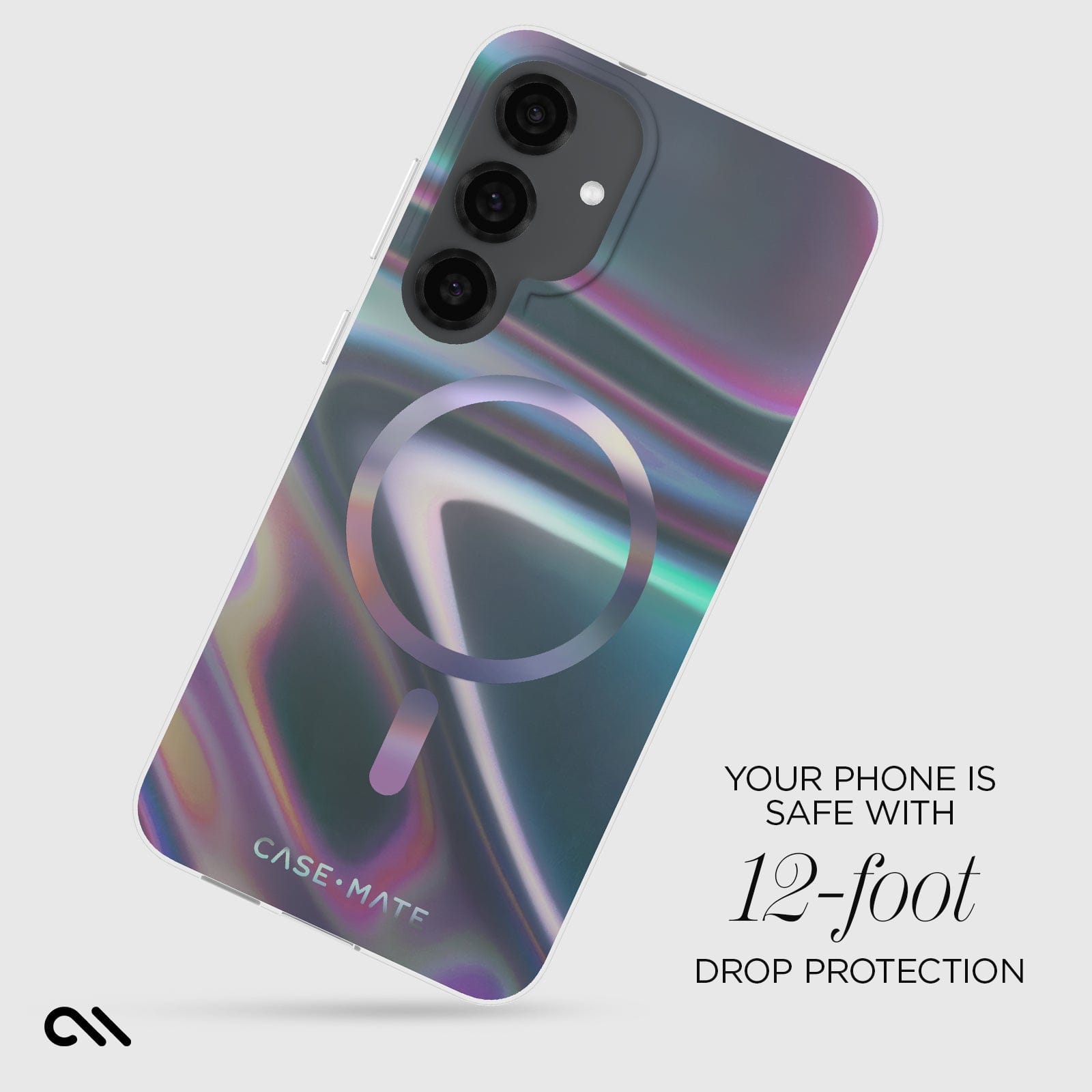 CASE-MATE Phone Cases Soap Bubble® with Magnet coque Galaxy S25+ irisée