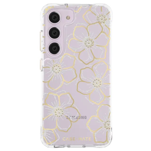 CASE-MATE Phone Cases Floral Gems coque Galaxy S23 Floral Gems antichoc