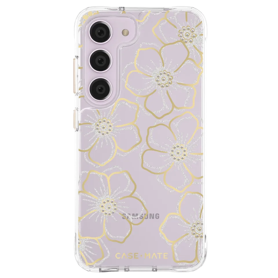 CASE-MATE Phone Cases Floral Gems coque Galaxy S23 Floral Gems antichoc
