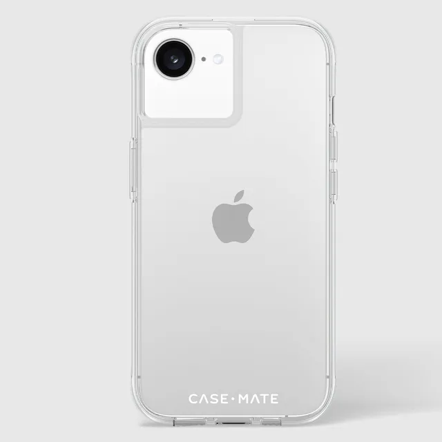 CASE-MATE Phone Cases Tough Clear coque iPhone 17e et 16e transparente antichute