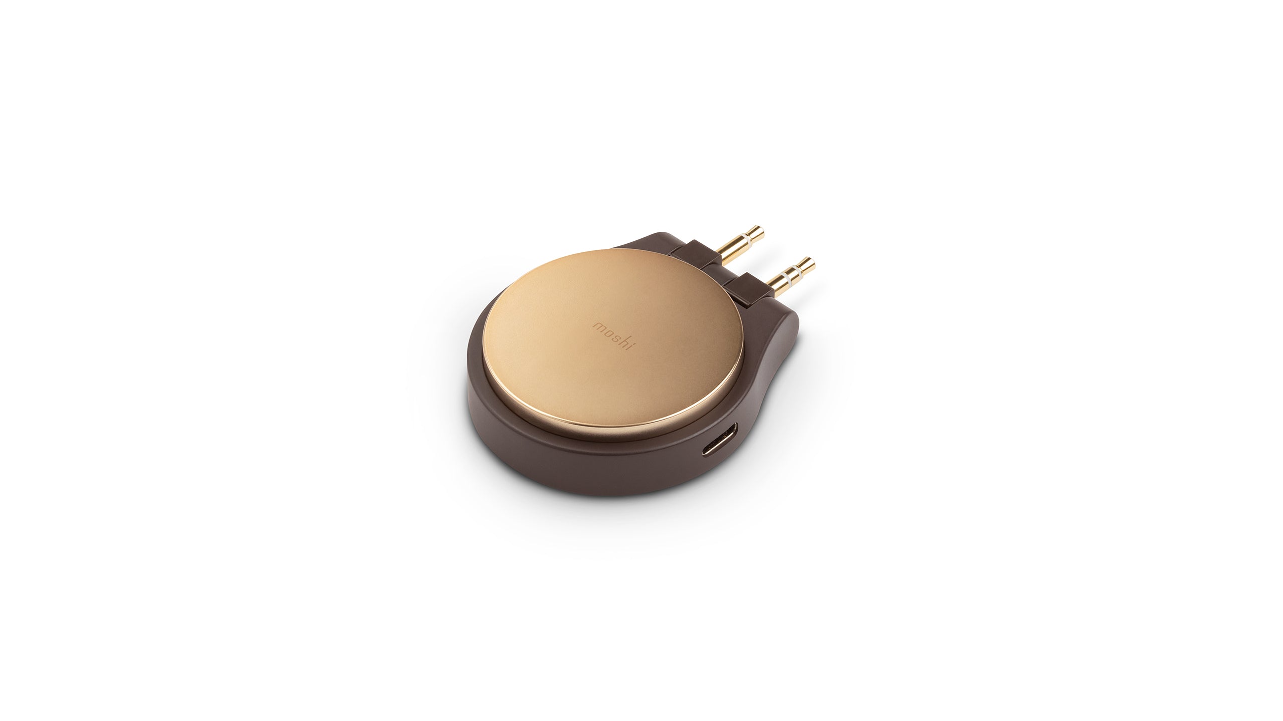 Moshi Audio Orbito BT TX adaptateur audio Bluetooth Titan Gold