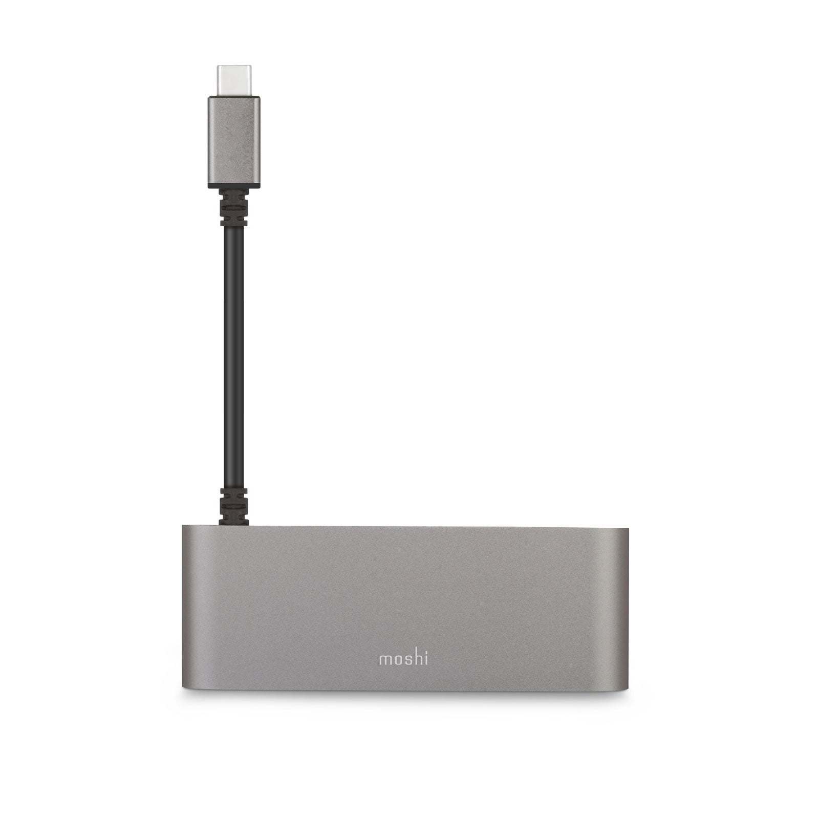 Moshi Cables and Adapters USB-C Multimedia Adapter adaptateur USB-C gris titane 4K